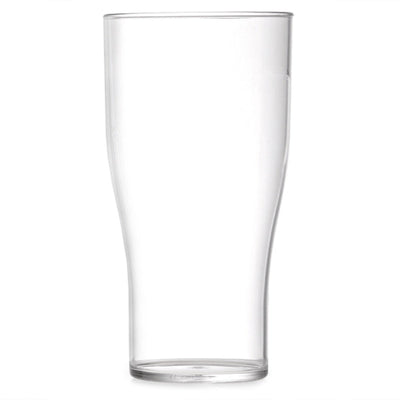 Elite Polycarbonate Plastic Tulip Pint Tumbler Event Glass CE 20oz / 568ml