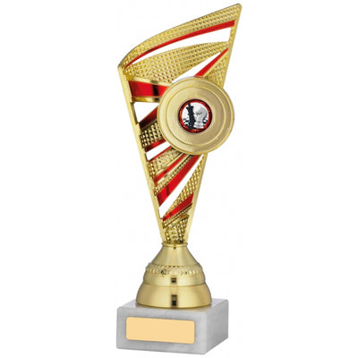 Gold Red Star Flash Multisport Trophy