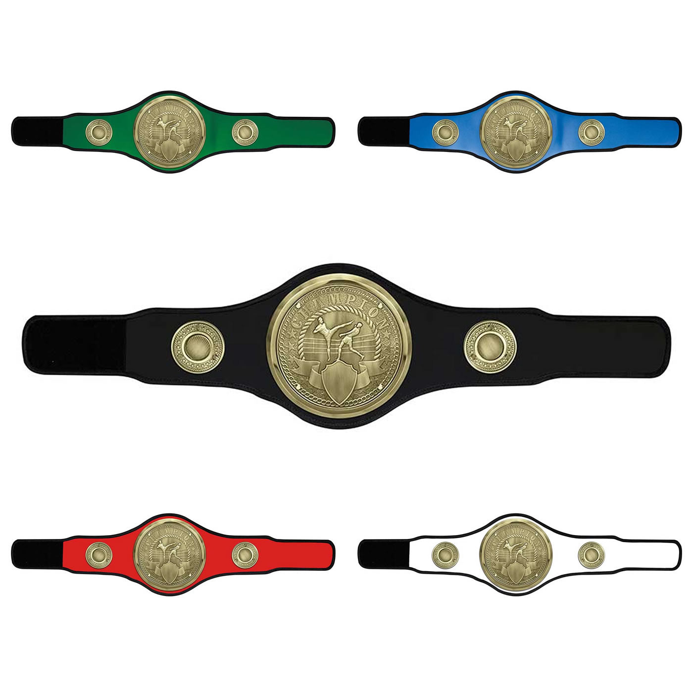 Kickboxing Champion Belt Award