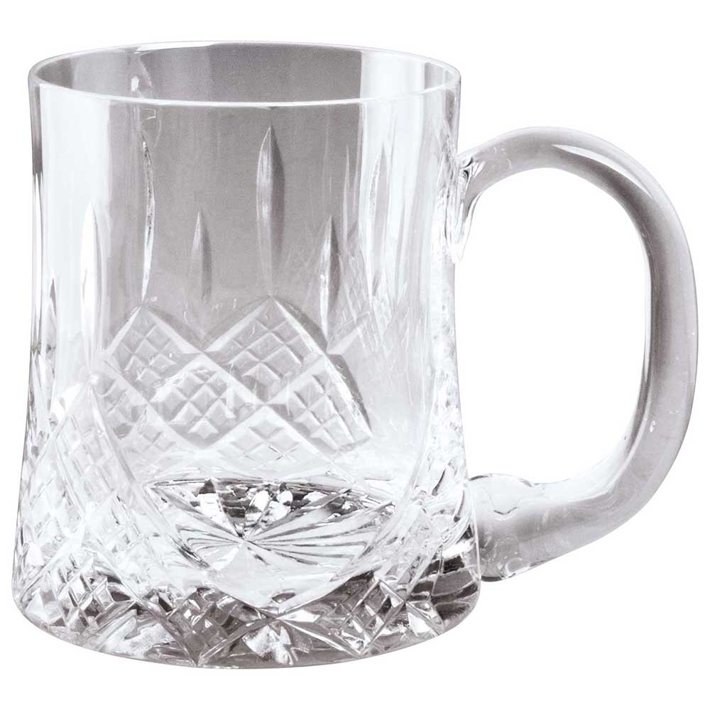 Lindisfarne The Saint Bernica Premium Crystal Half Pint Tankard 