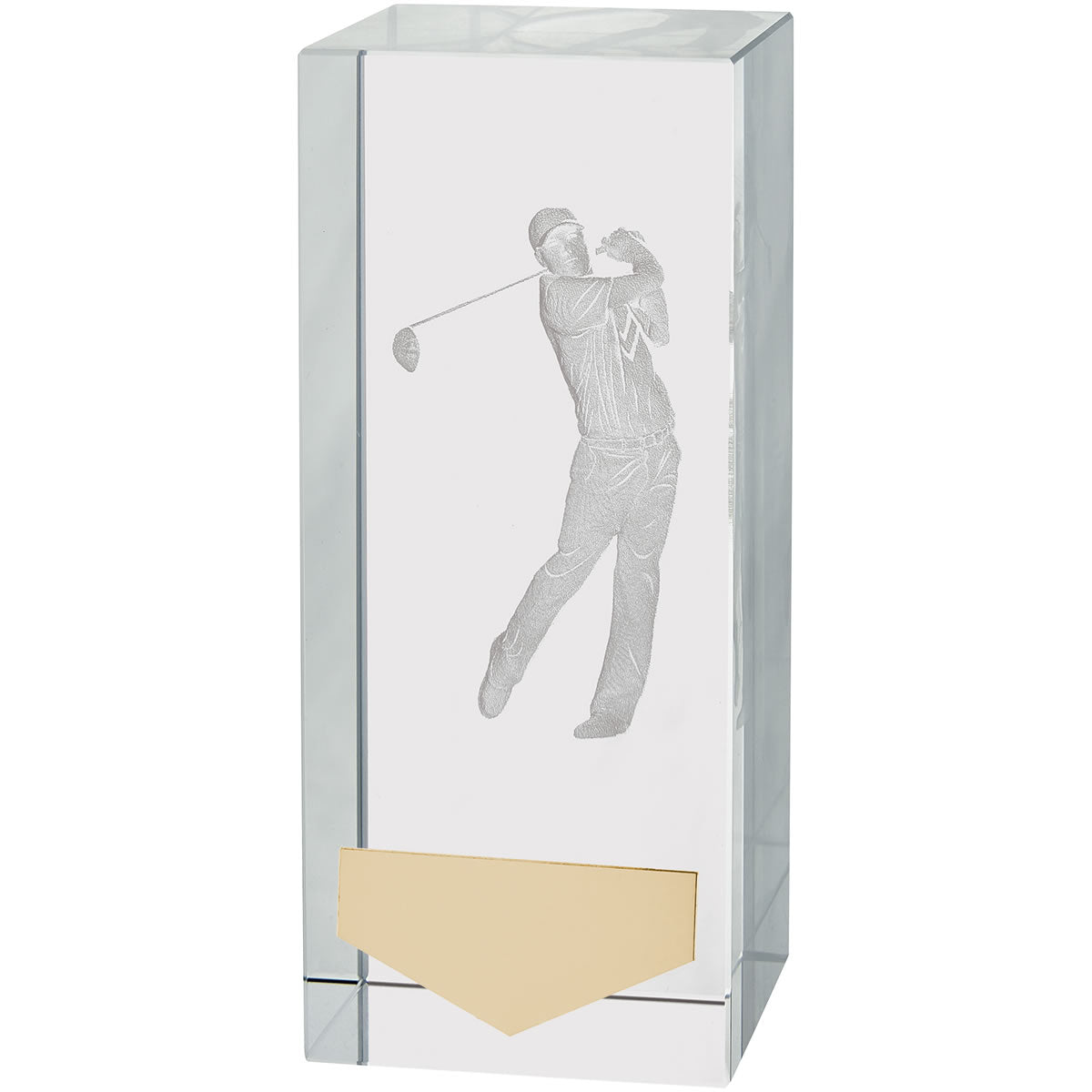 Inverness Golfing Figure Crystal Award