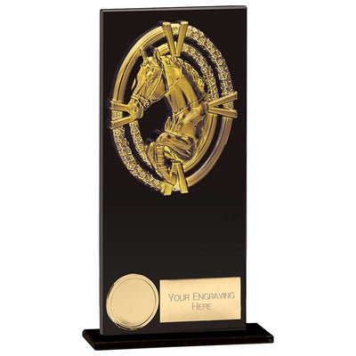 Maverick Equestrian Award Fusion Black Glass