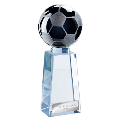 Cataclysm Football Glass Award Trophy