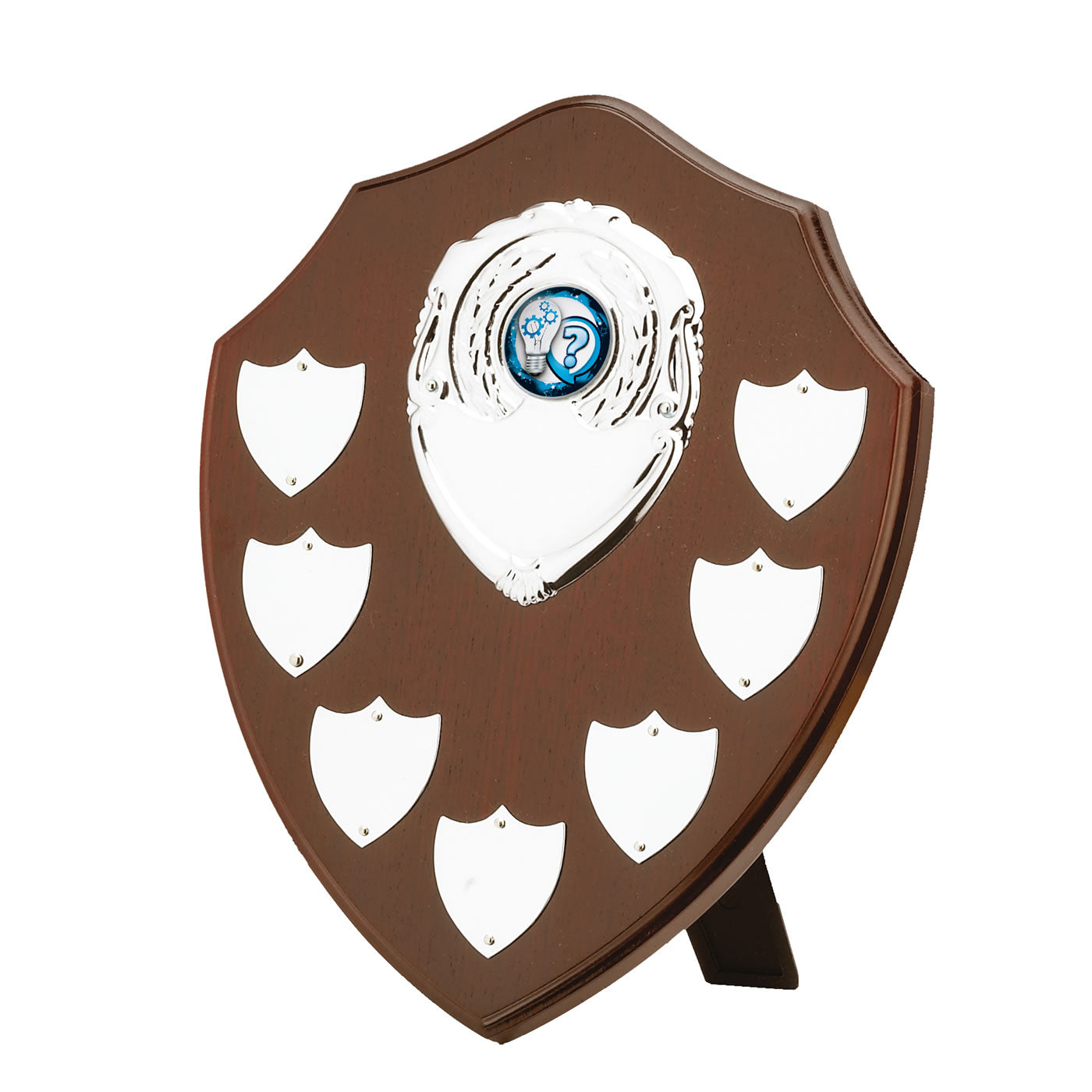 Mahogany Finish 7 Year Presentation Shield