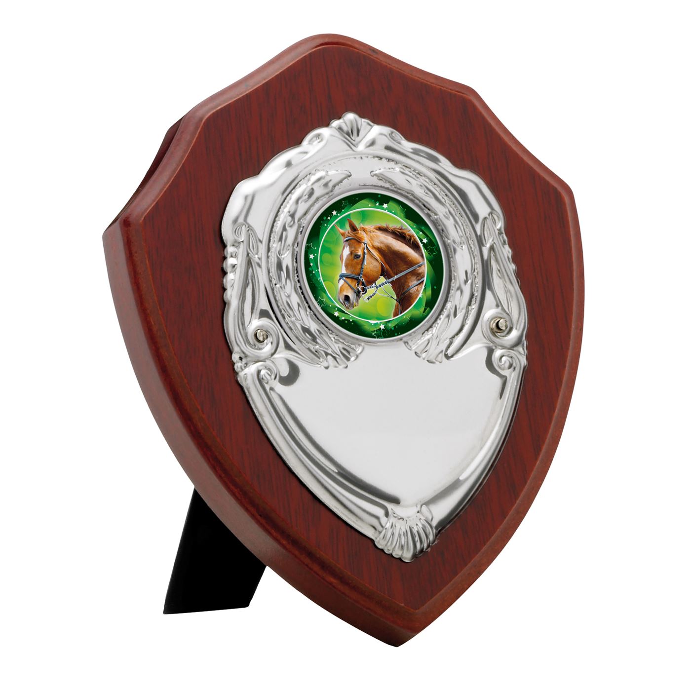 Mahogany Finish Shield Award