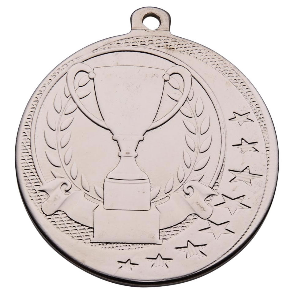 Silver Trophy Cup Medal