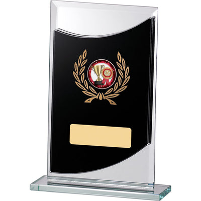 Black Mirror Rectangular Glass Award - B Size