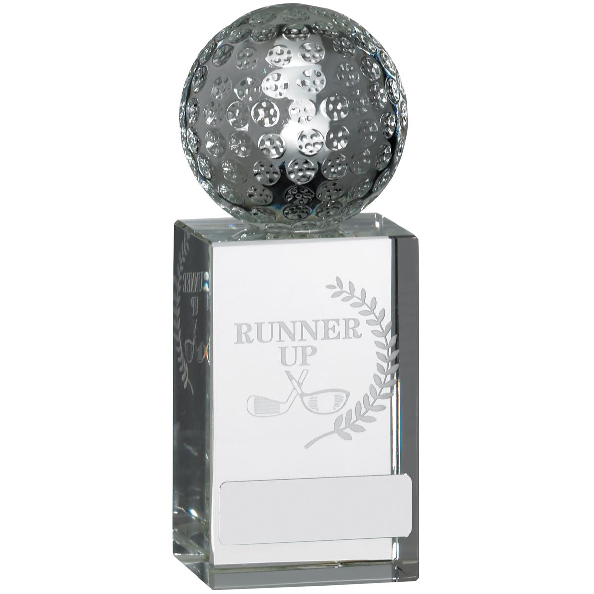 Golf Glass Block Award Runner Up