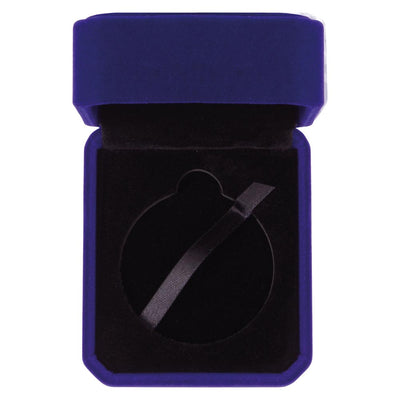 Aspire Velvet Medal Box Blue