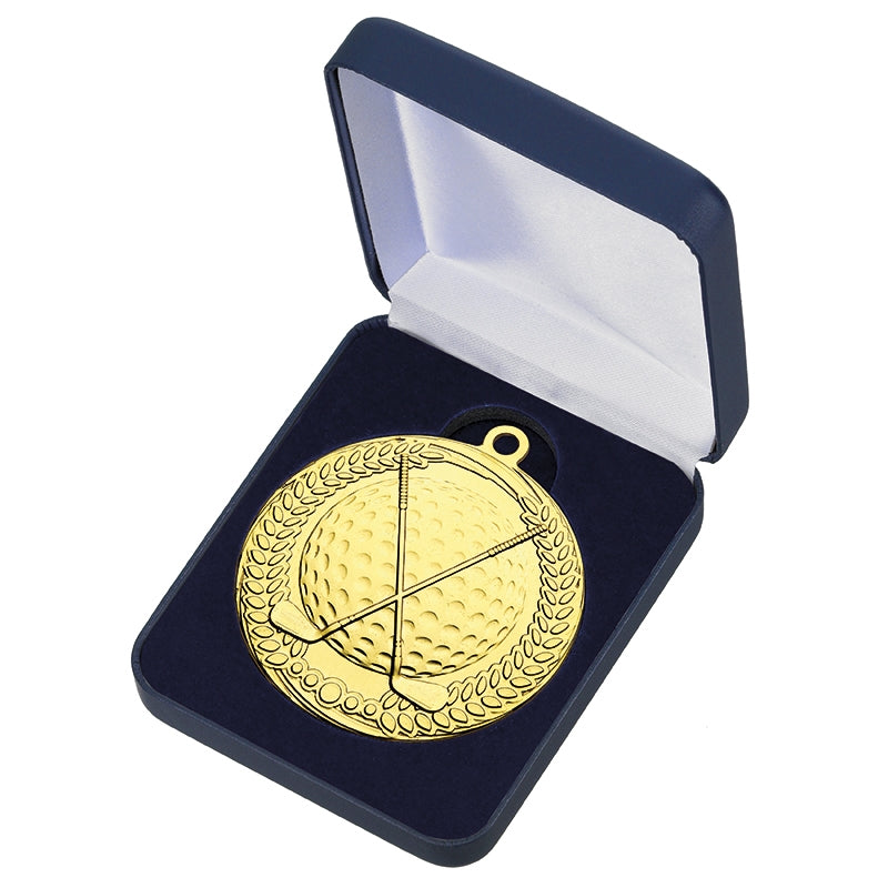 Golf Clubs Gold Medal in Box