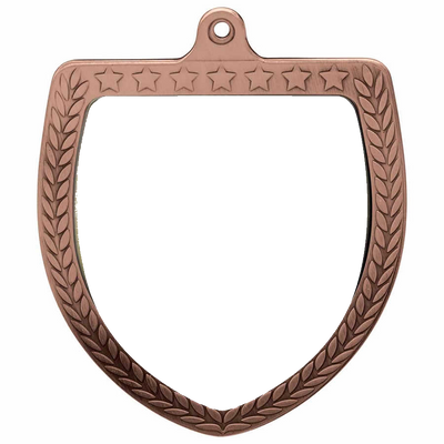 Bespoke Custom Logo Cobra Shield Medal - 7.5cm - MINIMUM ORDER 10 PIECES