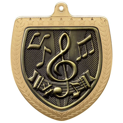 Cobra Music Shield Medal 7.5cm