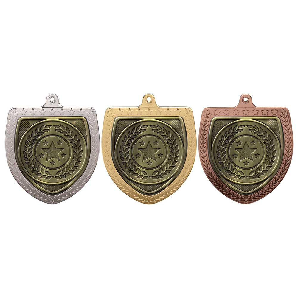 Cobra Multi-Sport Shield Medal 7.5cm