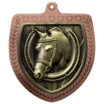 Cobra Equestrian Shield Medal 7.5cm