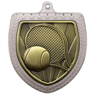 Cobra Tennis Shield Medal 7.5cm