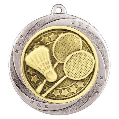 Superstar Badminton Medal 6cm