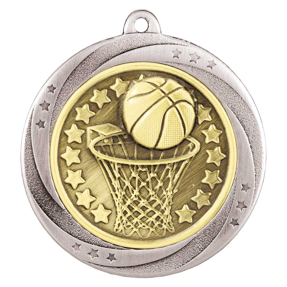 Superstar Basketball Medal 6cm