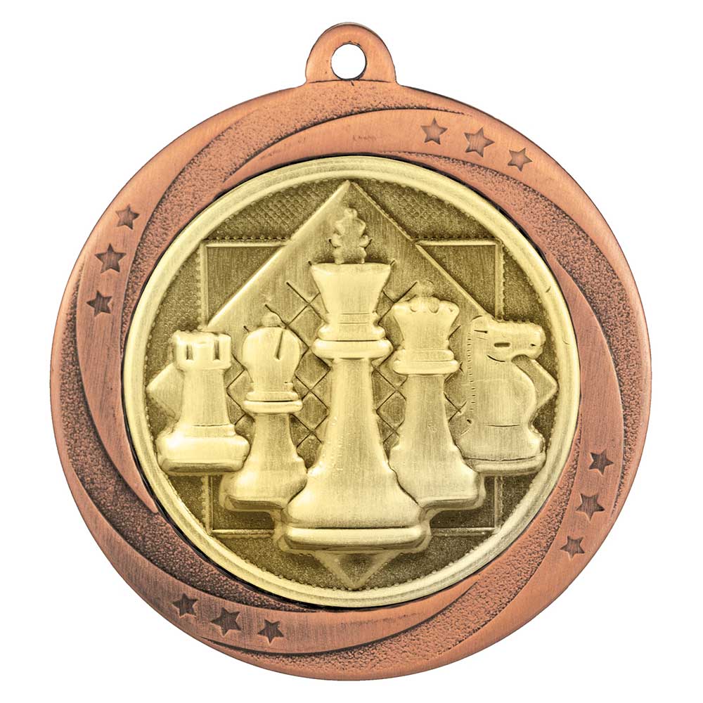 Superstar Chess Medal 6cm