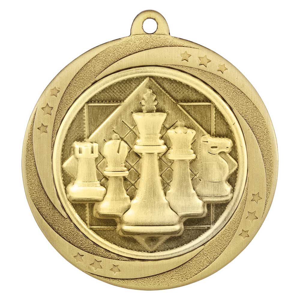 Superstar Chess Medal 6cm