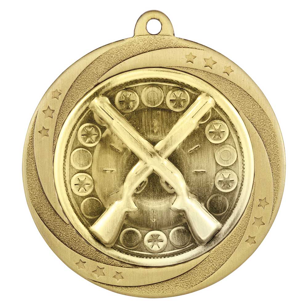 Superstar Clay Pigeon Medal 6cm