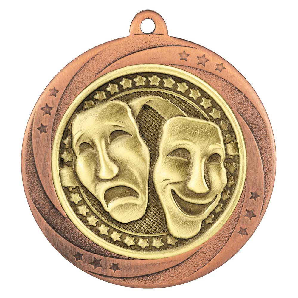 Superstar Drama Medal 6cm