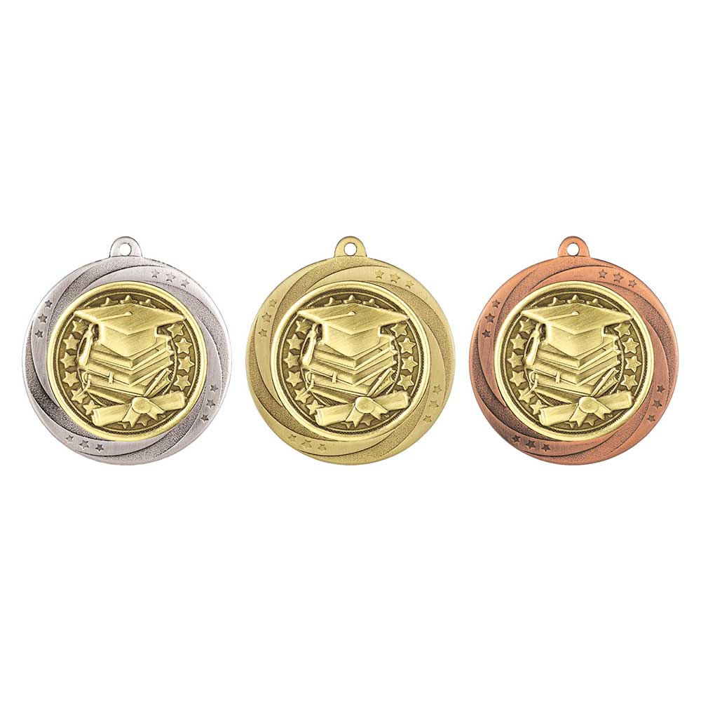 Superstar Graduation Medal 6cm