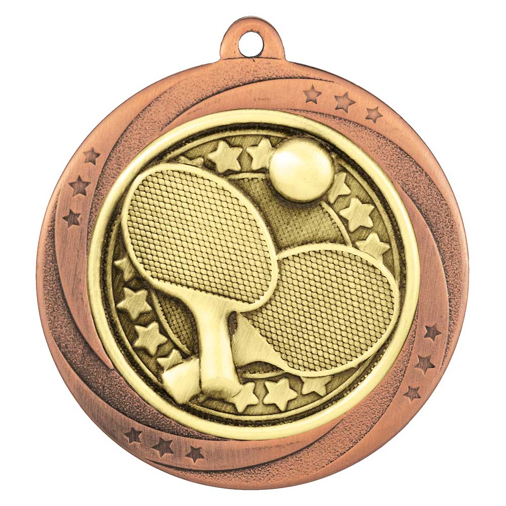 Superstar Table Tennis Medal 6cm