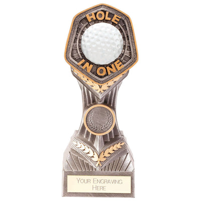 Golf Hole In One Trophy Falcon Award