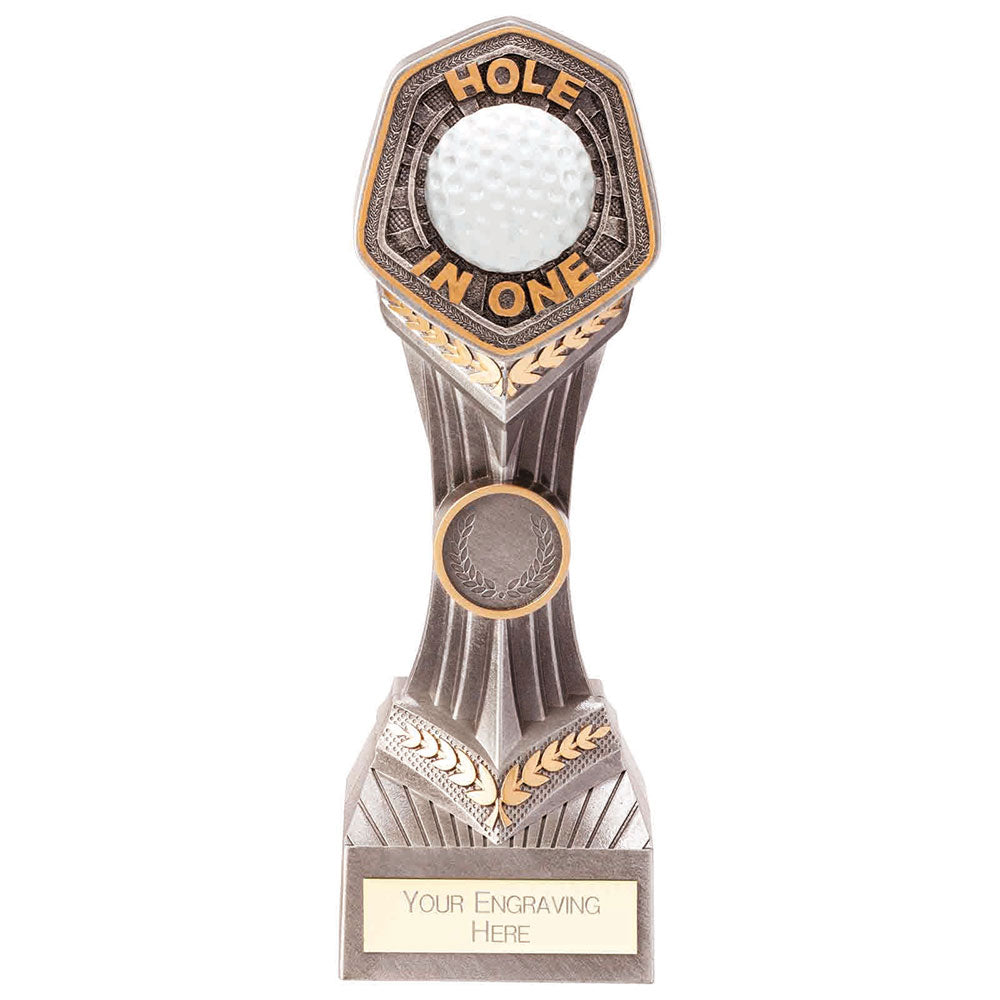 Golf Hole In One Trophy Falcon Award