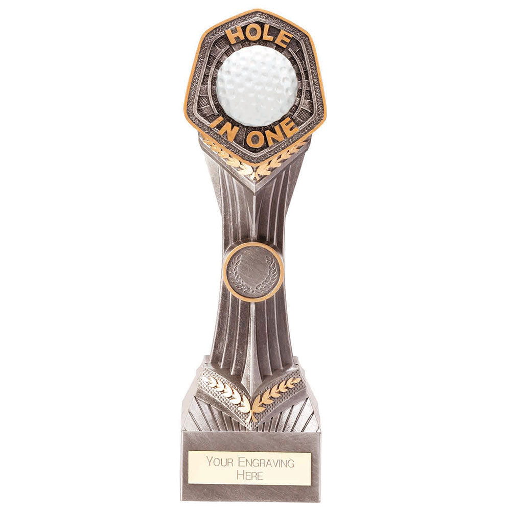 Golf Hole In One Trophy Falcon Award