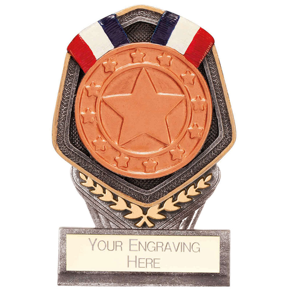 Mini Bronze Medal Trophy Falcon Award