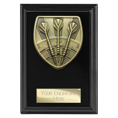 Cobra Darts Plaque Award Epic Black