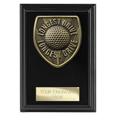 Cobra Golf Longest Drive Plaque Award Epic Black