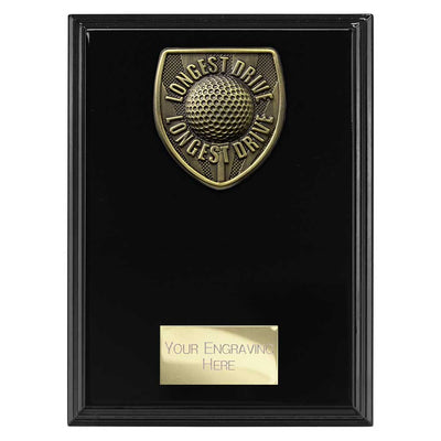 Cobra Golf Longest Drive Plaque Award Epic Black