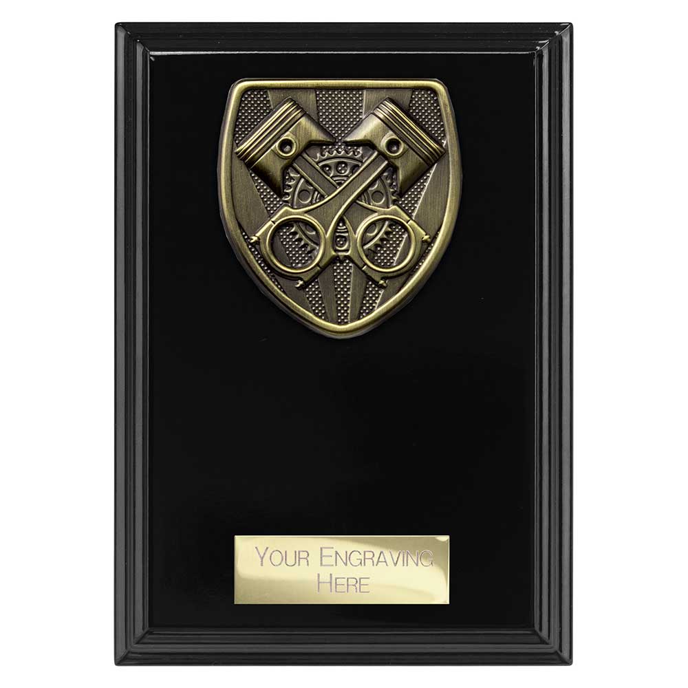 Cobra Motorsport Piston Plaque Award Epic Black