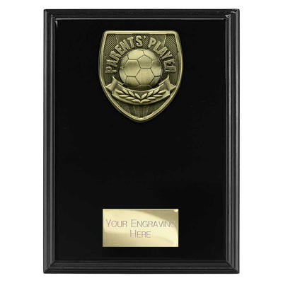 Cobra Plaque Parents Player Football Trophy Award Black