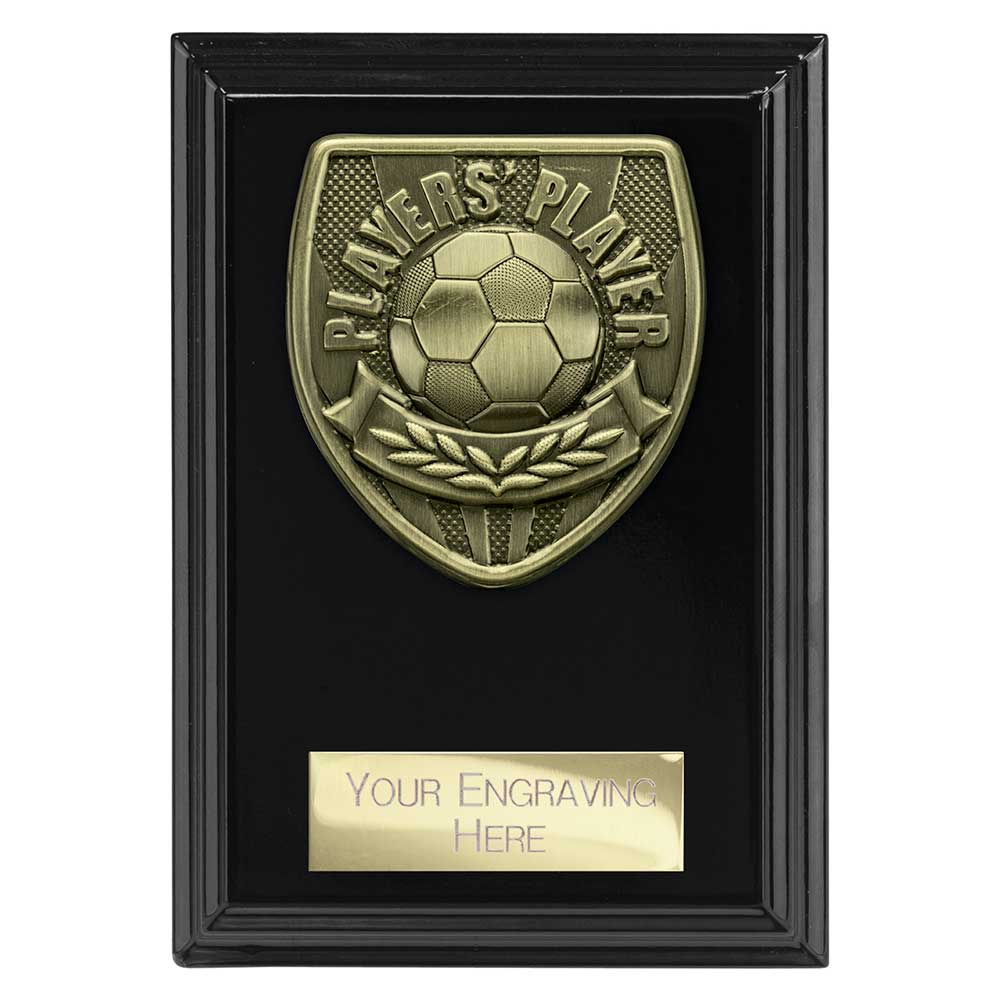 Cobra Plaque Players Player Football Trophy Award Black