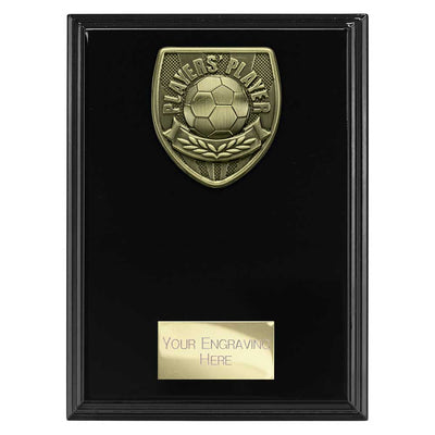 Cobra Plaque Players Player Football Trophy Award Black