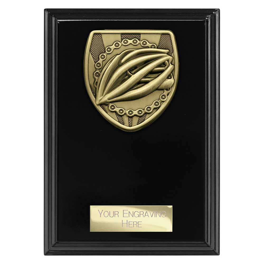 Cobra Cycling Plaque Award Epic Black