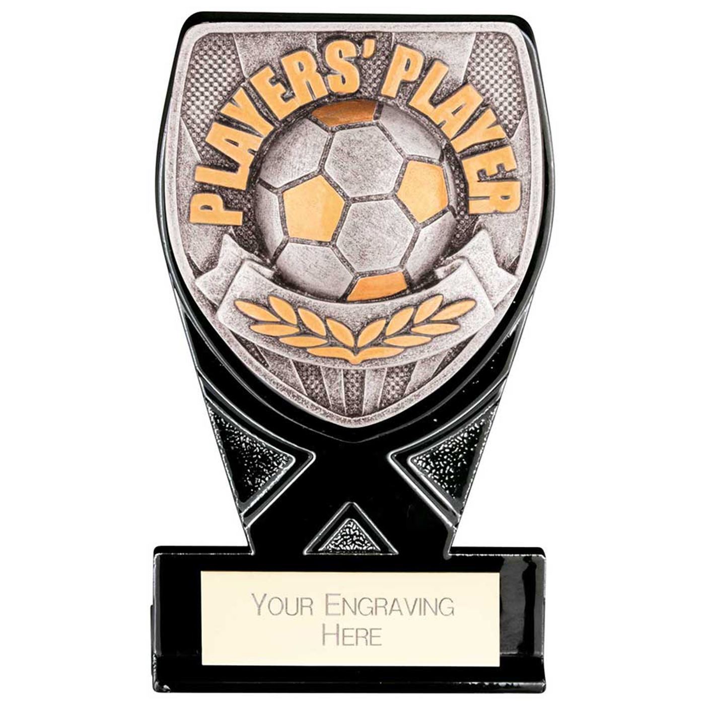 Mini Black Cobra Heavyweight Players Player Football Trophy