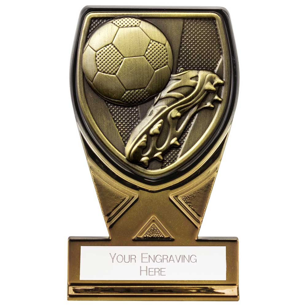 Mini Fusion Cobra Football Boot Ball Trophy Award