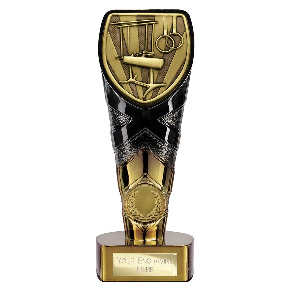 Fusion Cobra Gymnastics Trophy Award Black And Gold