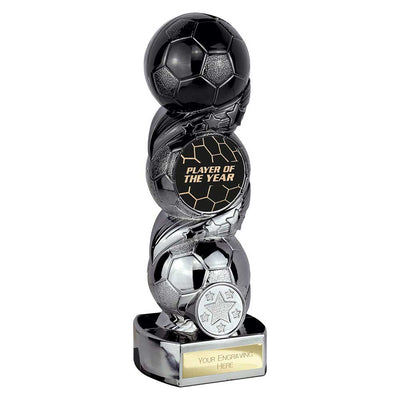 Hat Trick Strike Player Of The Year Football Trophy Award