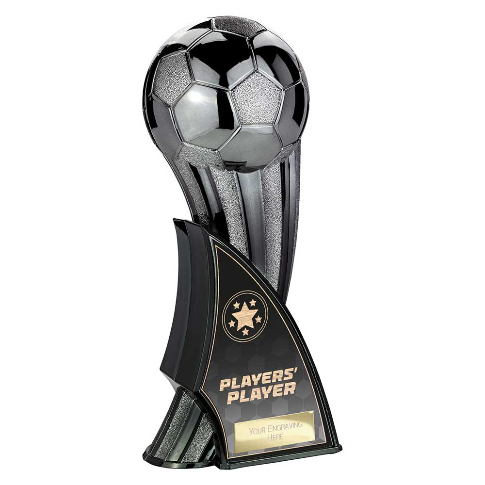 Firestorm Heavyweight Players Player Football Trophy Award Gunmetal To Black