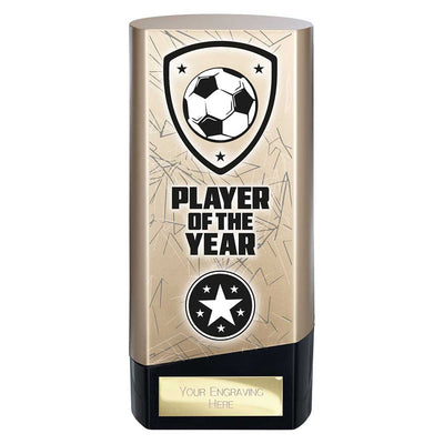 Prime Heavyweight Player Of The Year Football Award Trophy Gold Black