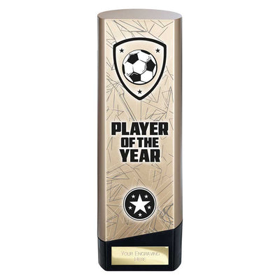 Prime Heavyweight Player Of The Year Football Award Trophy Gold Black