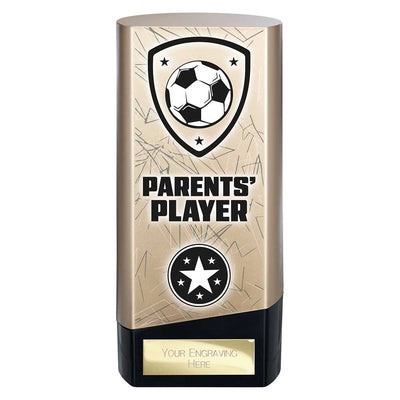 Prime Heavyweight Parents Player Football Award Trophy Gold Black