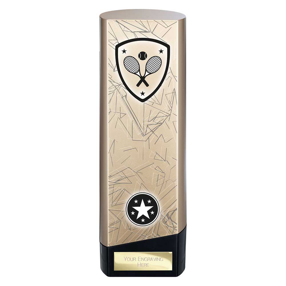 Prime Tennis Heavyweight Trophy Gold And Black