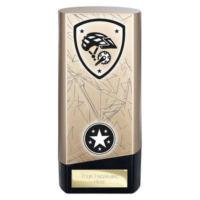 Prime Cycling Heavyweight Trophy Gold And Black