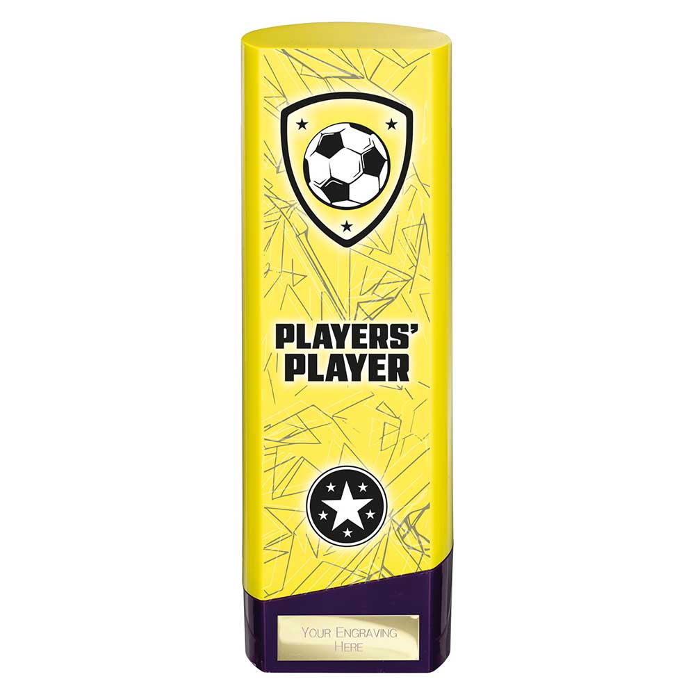 Prime Heavyweight Players Player Football Award Trophy Yellow Purple